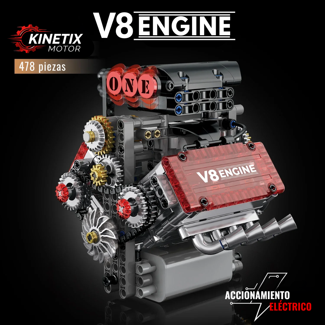 Set de Montaje | Motor V8 Kinetix