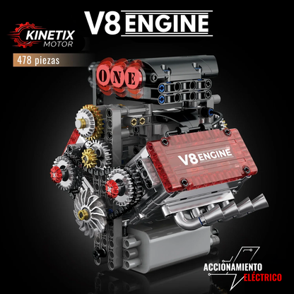 Set de Montaje | Motor V8 Kinetix