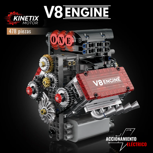 Set de Montaje | Motor V8 Kinetix
