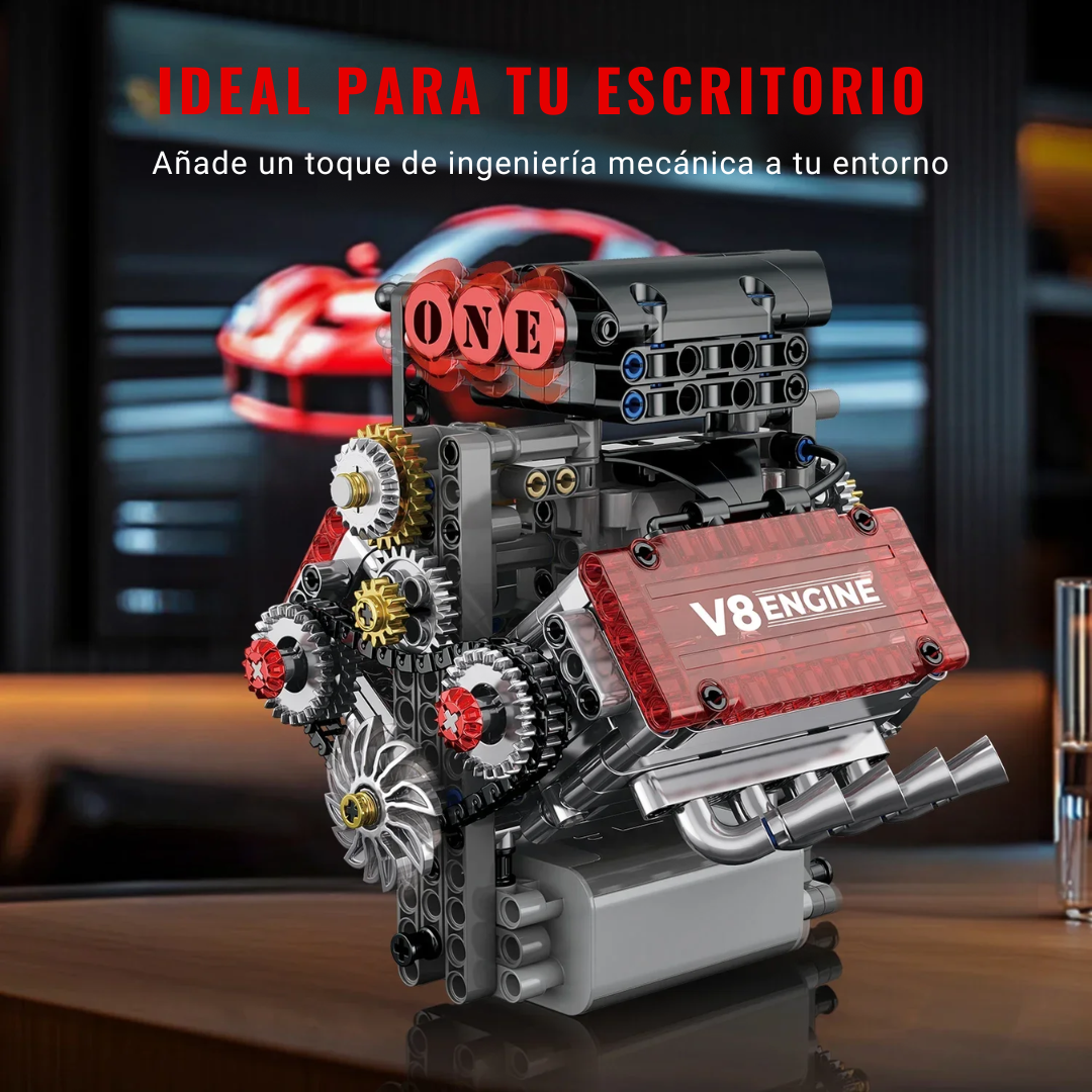 Set de Montaje | Motor V8 Kinetix