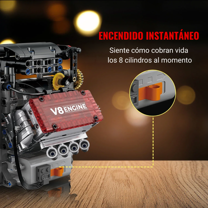 Set de Montaje | Motor V8 Kinetix