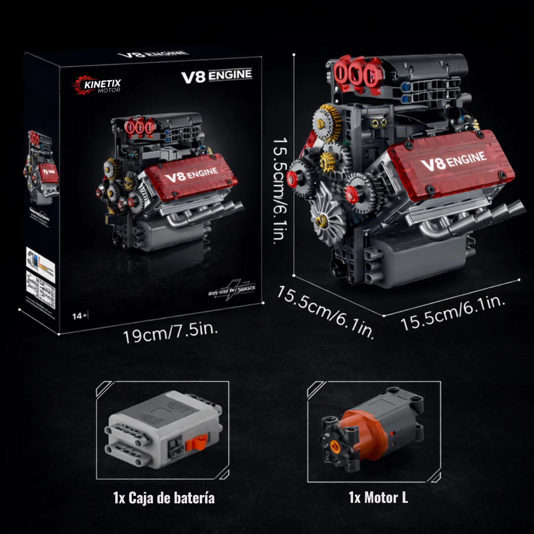 Set de Montaje | Motor V8 Kinetix